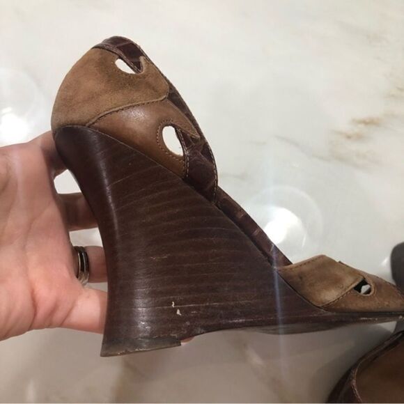Vintage Y2K Aldo wedges size 8 - Picture 4 of 9